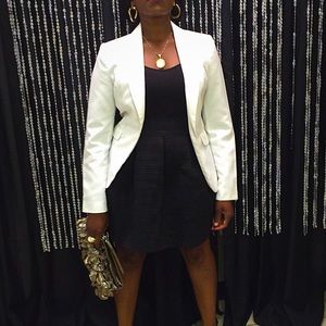 White blazer